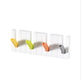 Hook Wall-mounted Creative Coat And Hat Hook Plastic