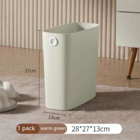 Simple Trash Can Household Kitchen Living Room No-lid
