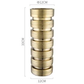 Gold And Silver Color Ceramic Vase Decoration Home Decoration